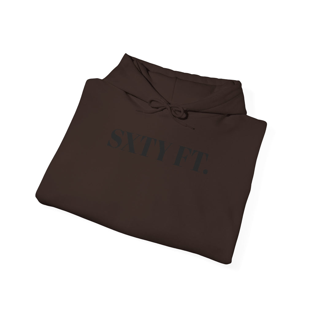Hoodie - SXTY FT. Minimalist Logo Pullover Hoodie