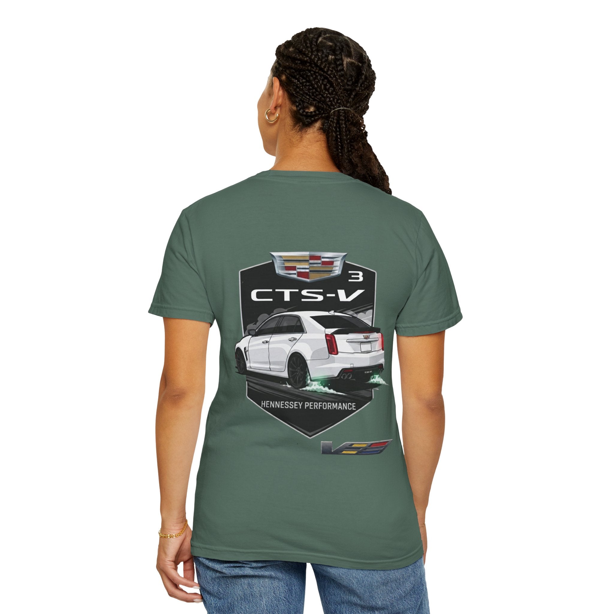 CTS-V3 Performance Car T-Shirt — Cadillac CTS-V Graphic Tee