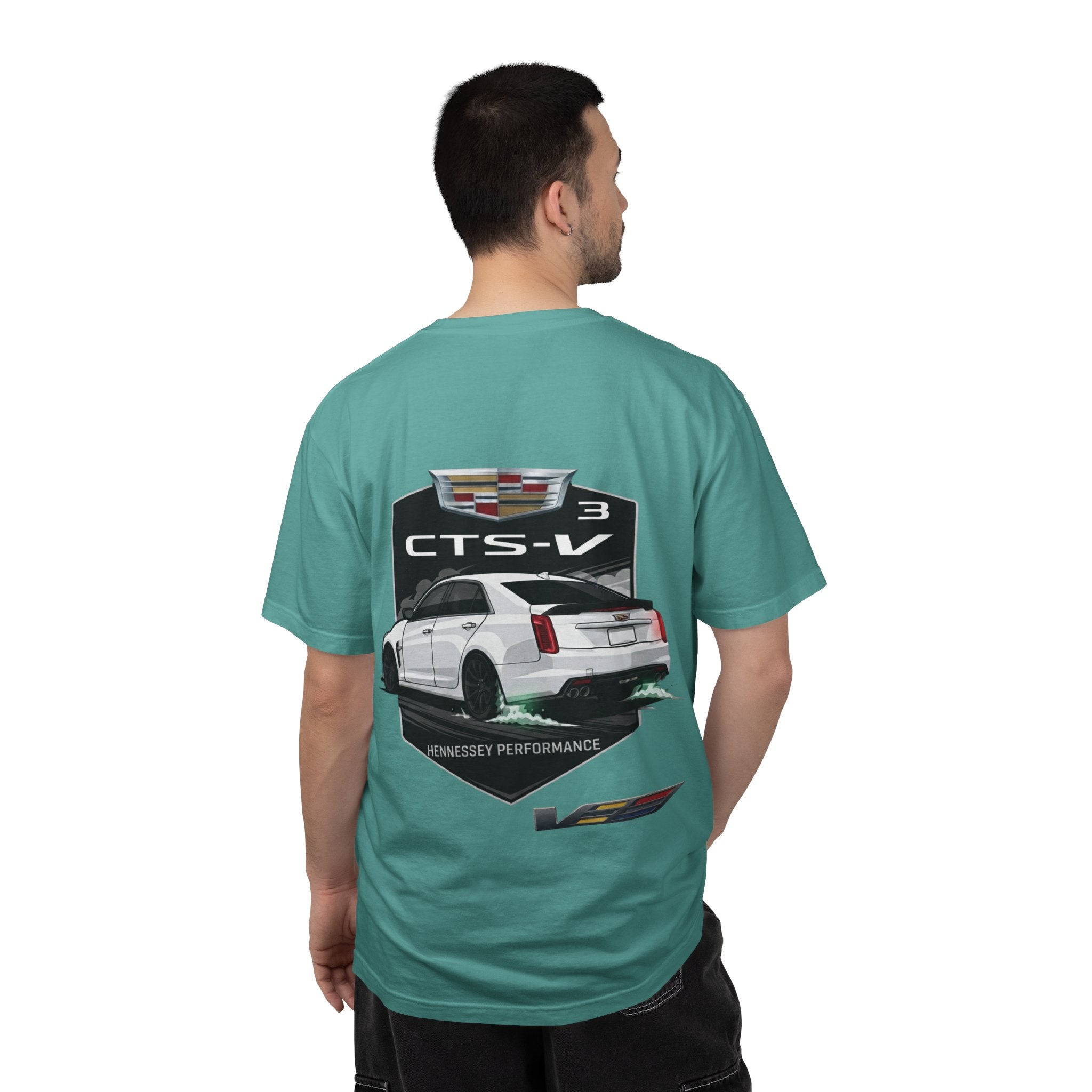CTS-V3 Performance Car T-Shirt — Cadillac CTS-V Graphic Tee