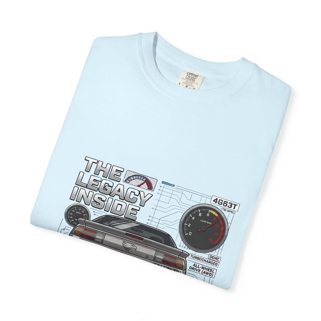 Legacy 4G63 T-Shirt — Retro Turbo JDM Car Graphic ("The Legacy Inside")