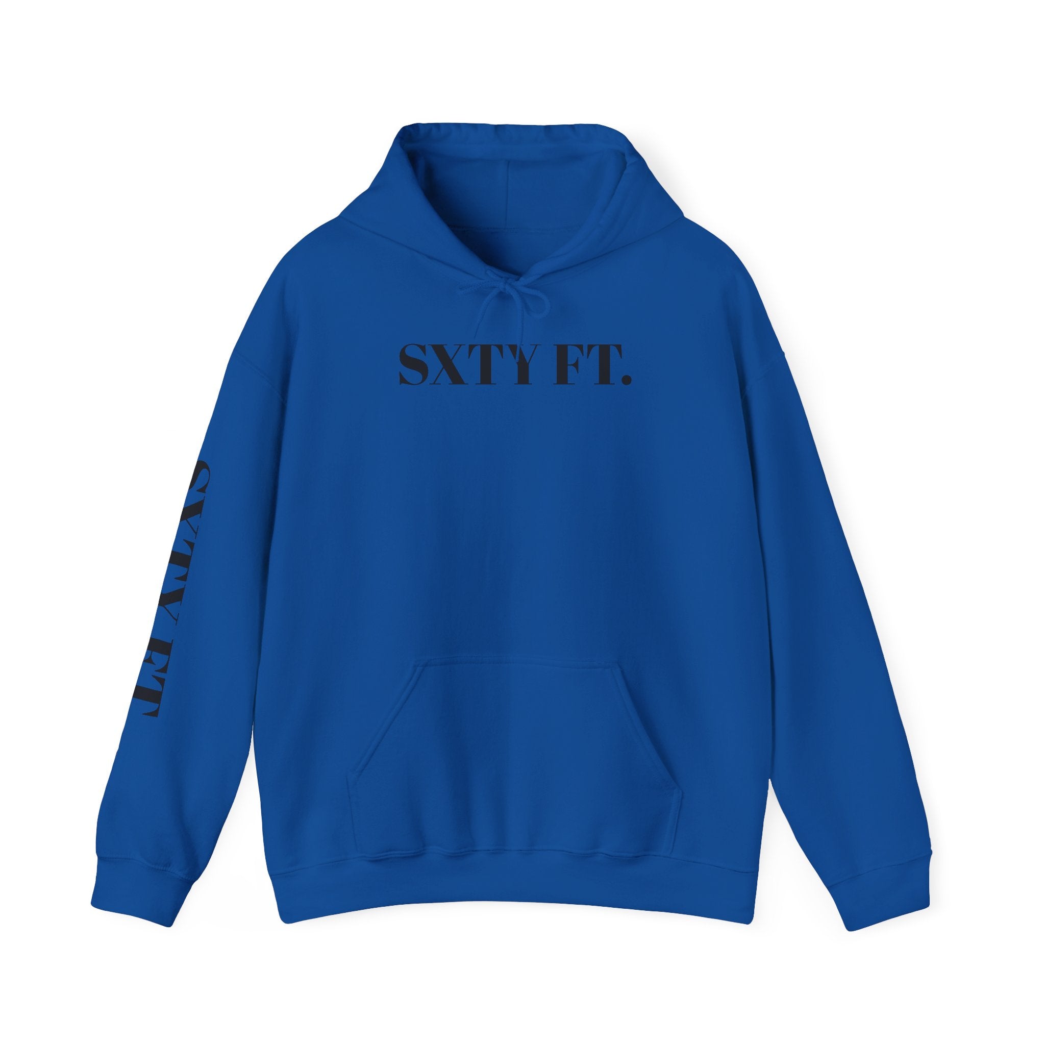 Hoodie - SXTY FT. Minimalist Logo Pullover Hoodie