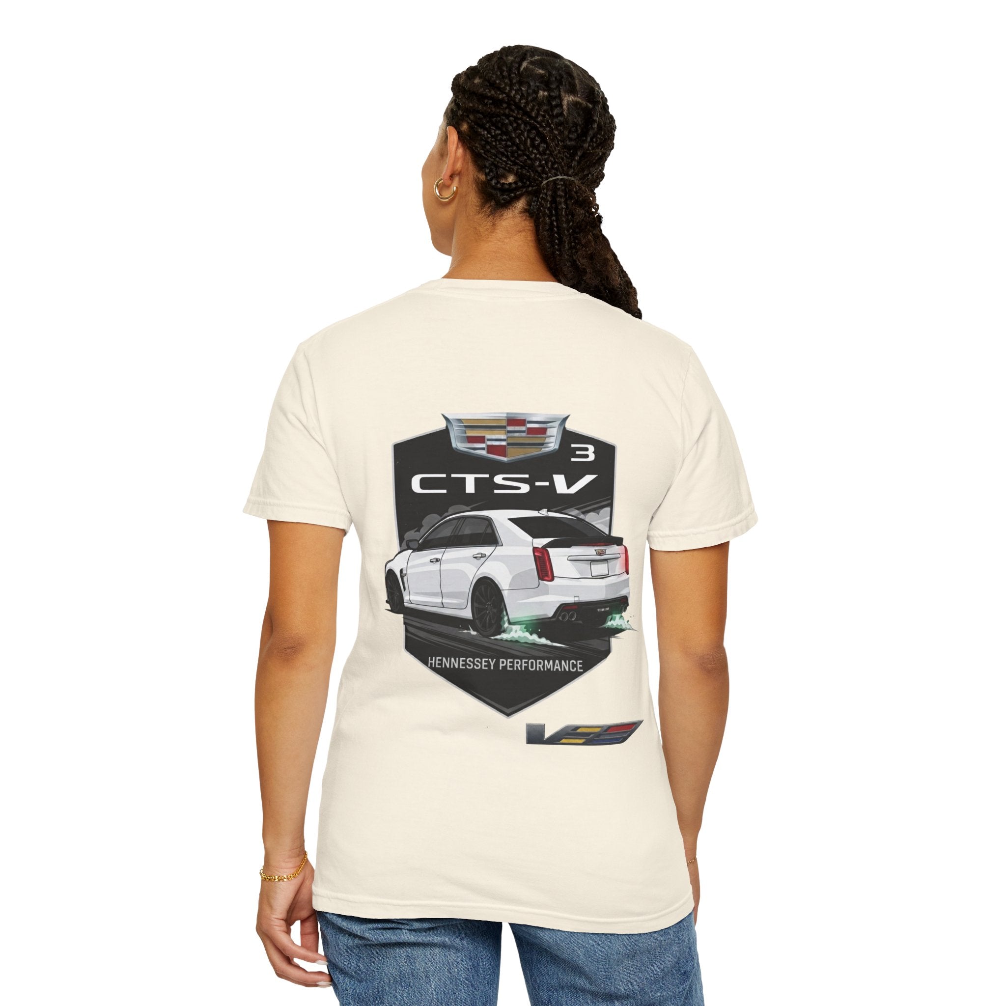 CTS-V3 Performance Car T-Shirt — Cadillac CTS-V Graphic Tee