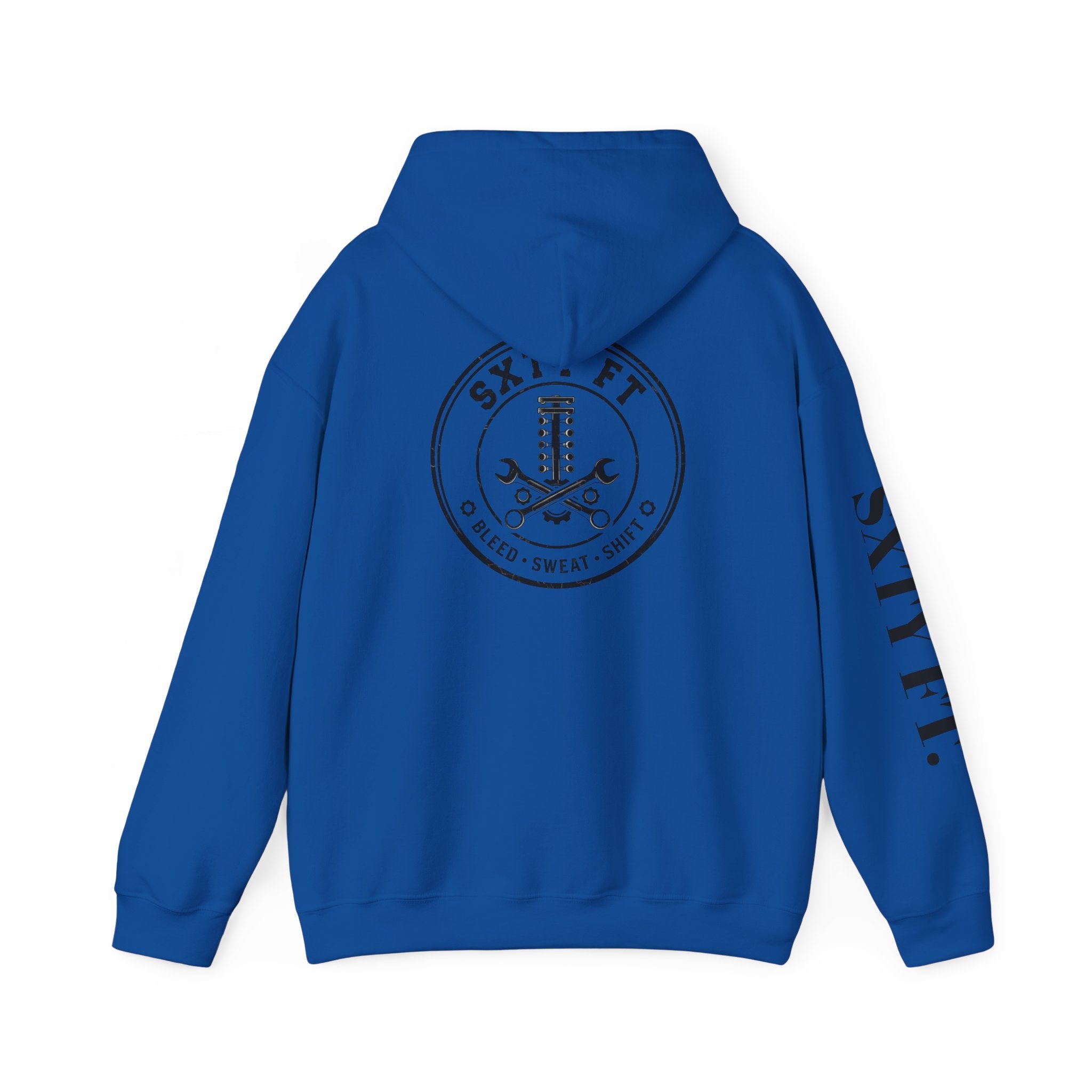 Hoodie - SXTY FT. Minimalist Logo Pullover Hoodie