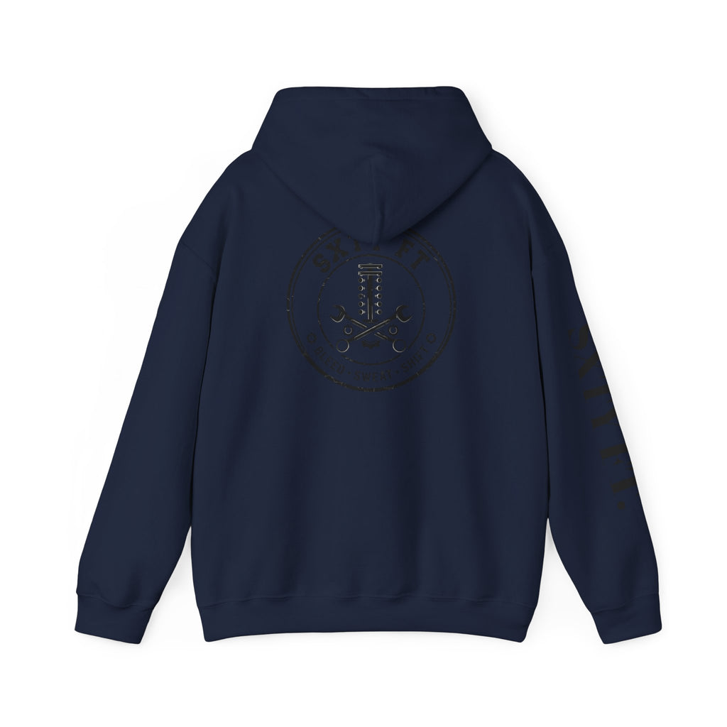 Hoodie - SXTY FT. Minimalist Logo Pullover Hoodie