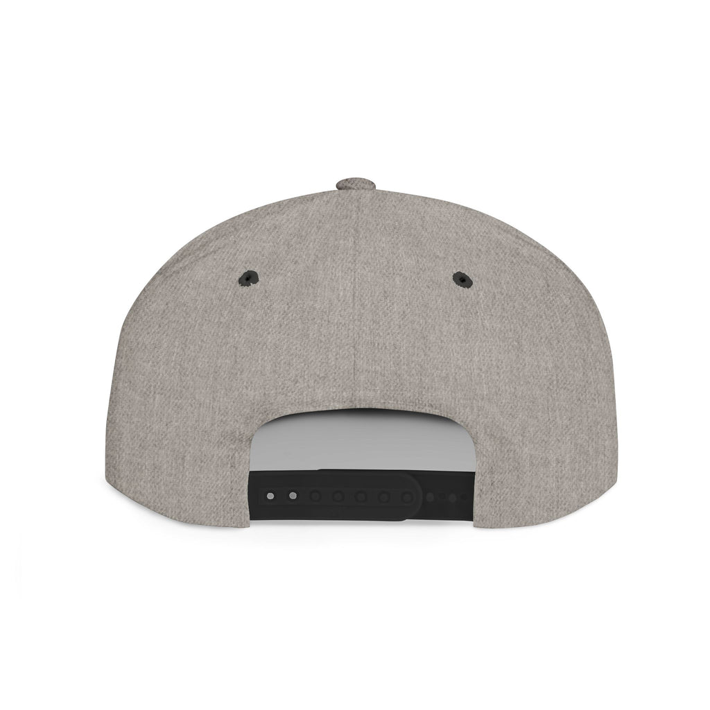 SXTY FT. Flat Bill Snapback Hat — Minimalist Streetwear Cap