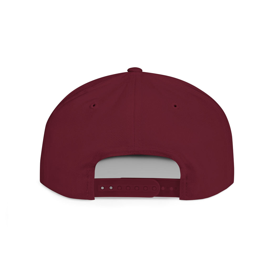 SXTY FT. Flat Bill Snapback Hat — Minimalist Streetwear Cap