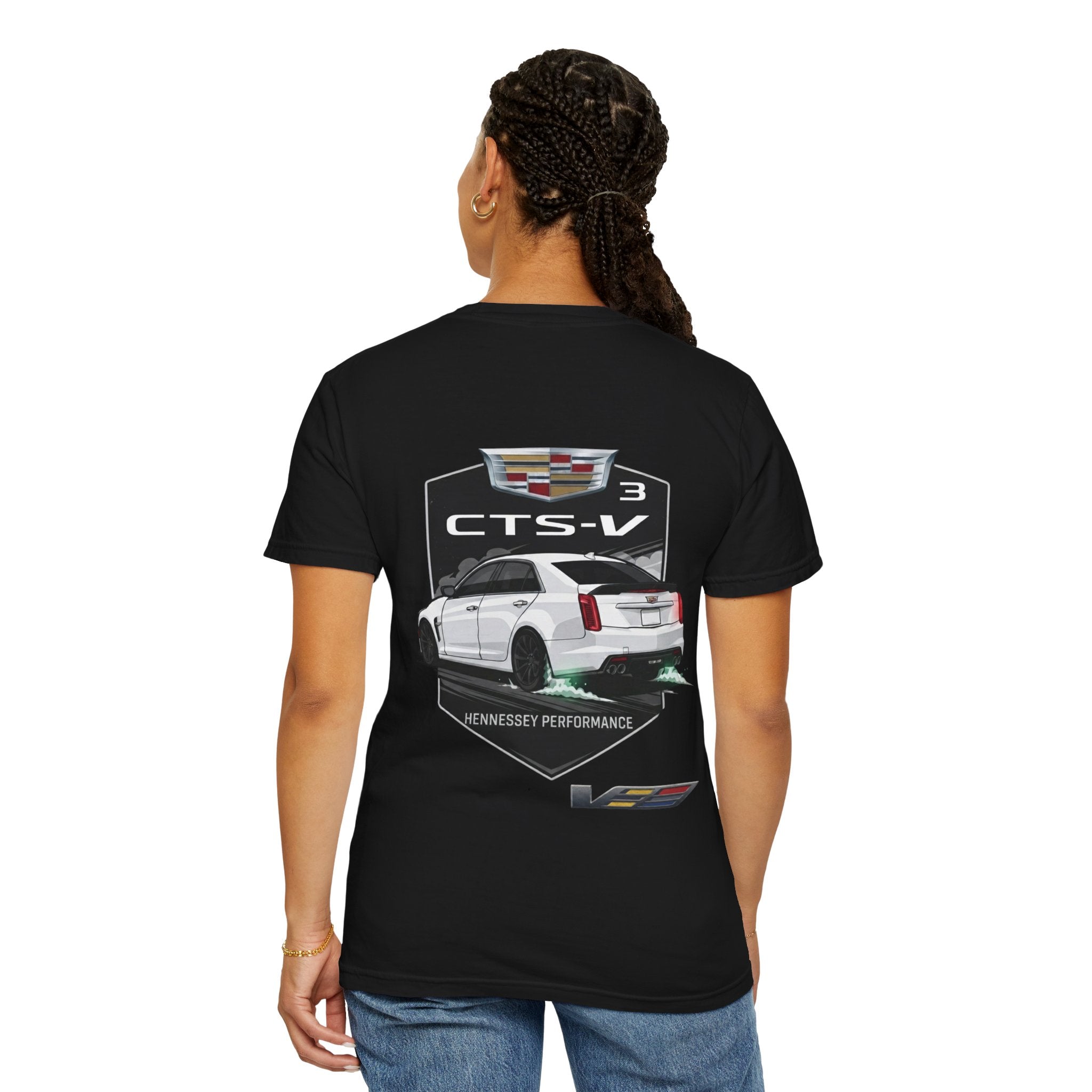 CTS-V3 Performance Car T-Shirt — Cadillac CTS-V Graphic Tee