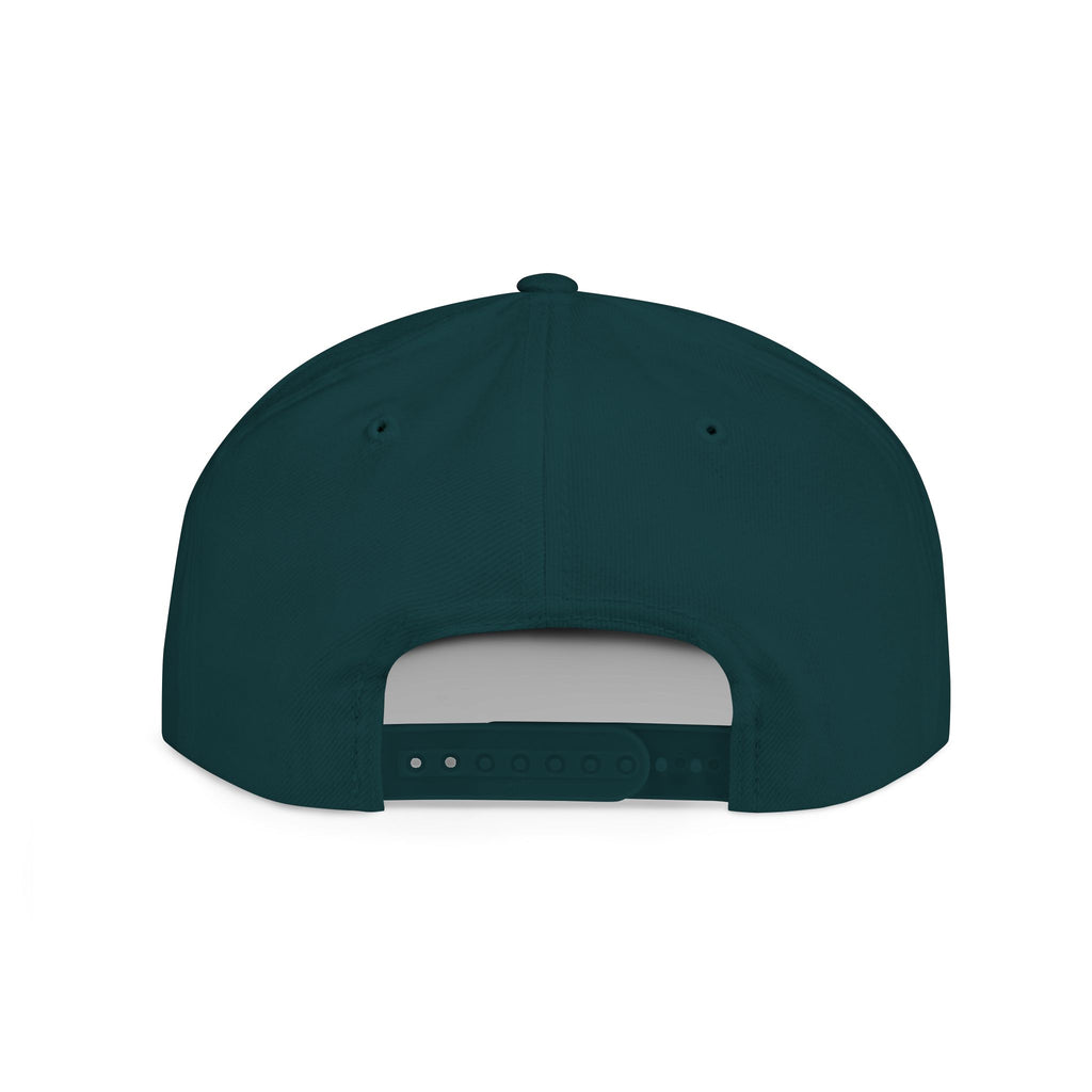 SXTY FT. Flat Bill Snapback Hat — Minimalist Streetwear Cap