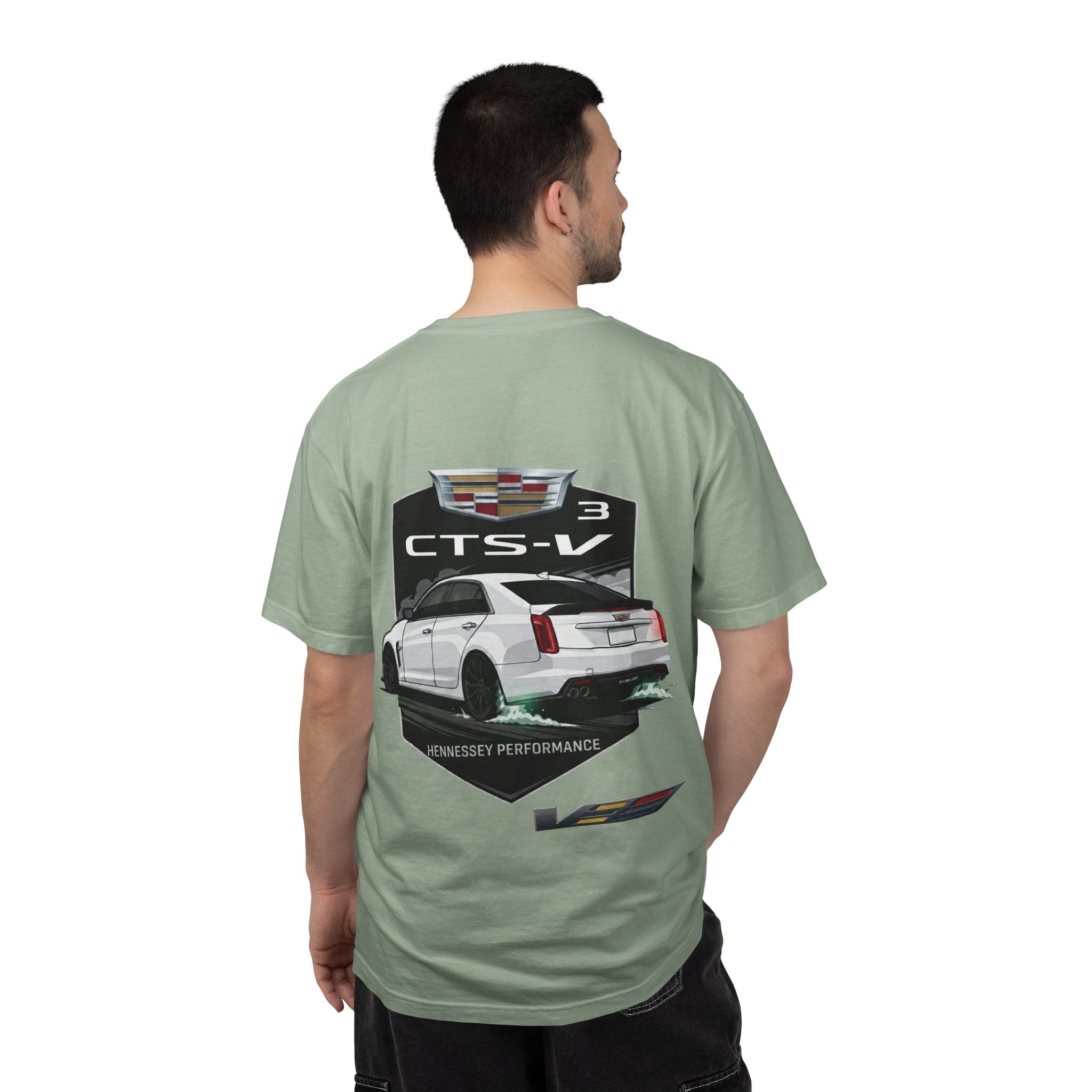 CTS-V3 Performance Car T-Shirt — Cadillac CTS-V Graphic Tee