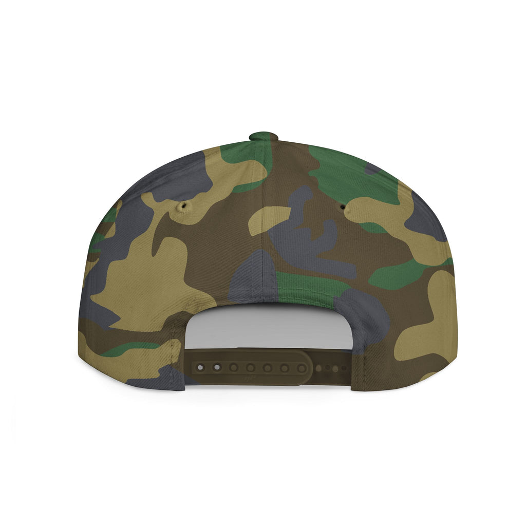 SXTY FT. Flat Bill Snapback Hat — Minimalist Streetwear Cap
