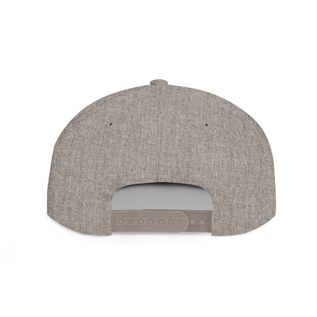 SXTY FT. Flat Bill Snapback Hat — Minimalist Streetwear Cap