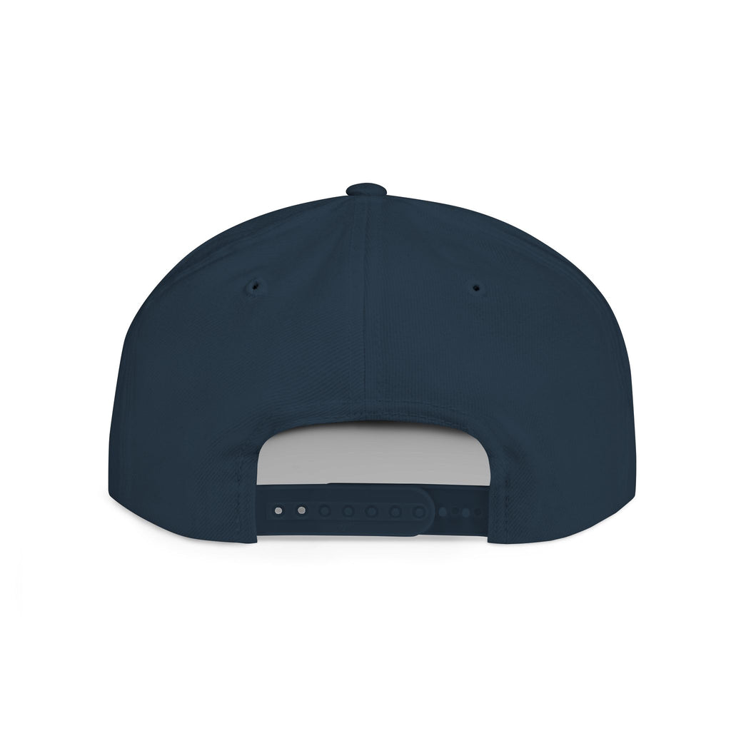 SXTY FT. Flat Bill Snapback Hat — Minimalist Streetwear Cap