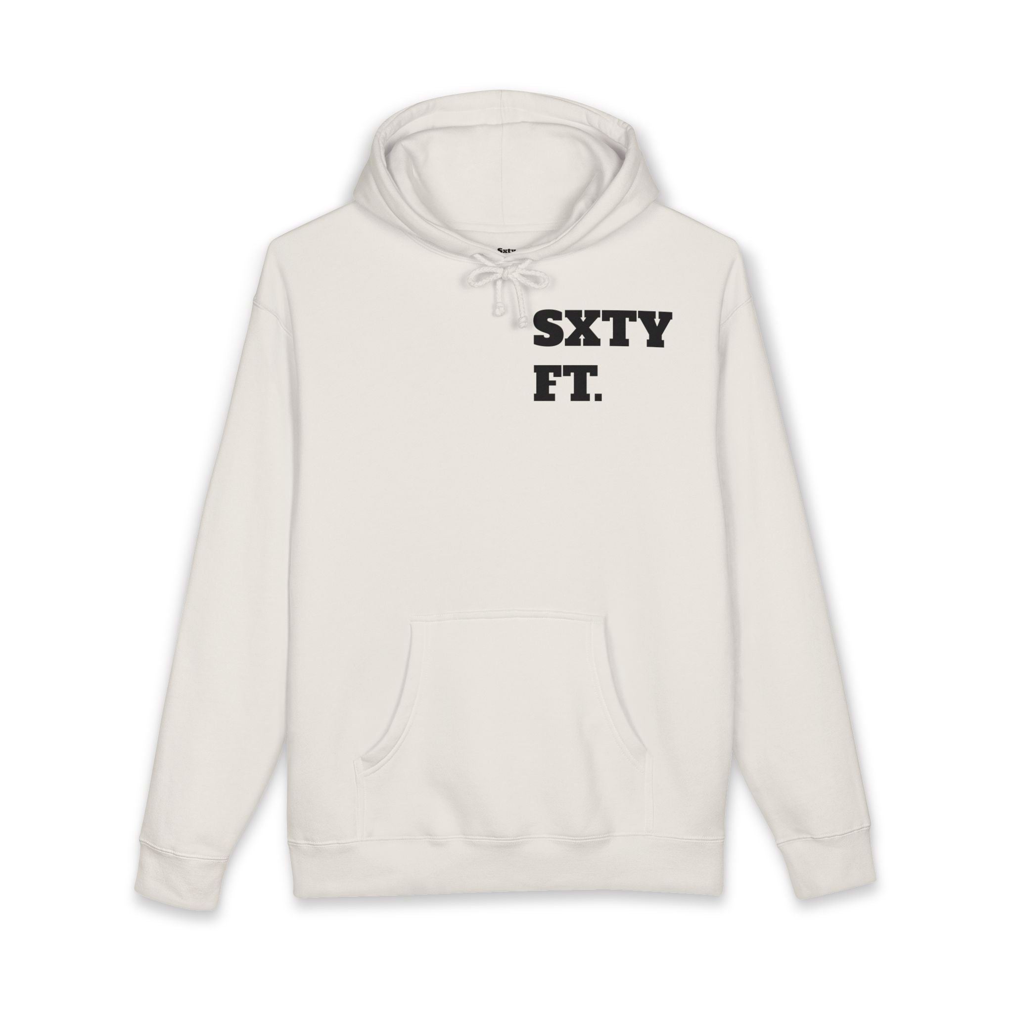 SXTY FT. Hoodie — Minimal Graphic Pullover