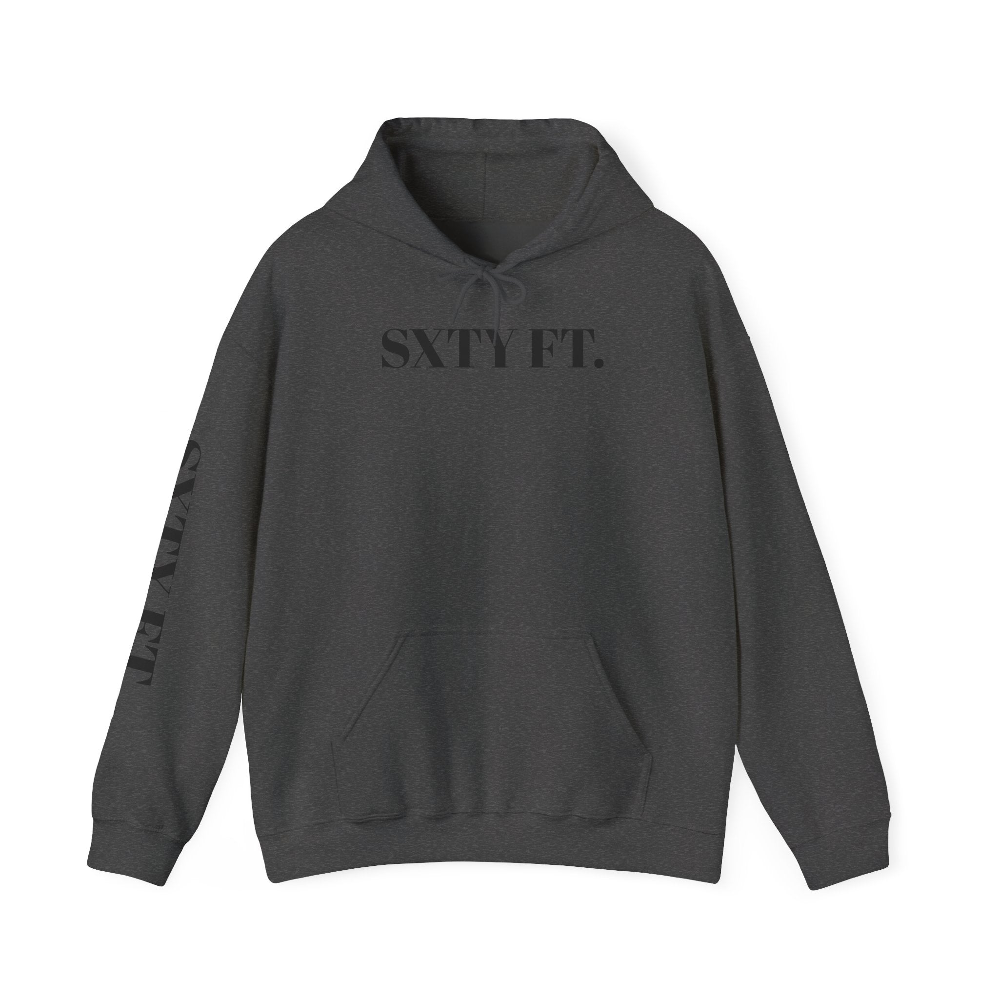 Hoodie - SXTY FT. Minimalist Logo Pullover Hoodie