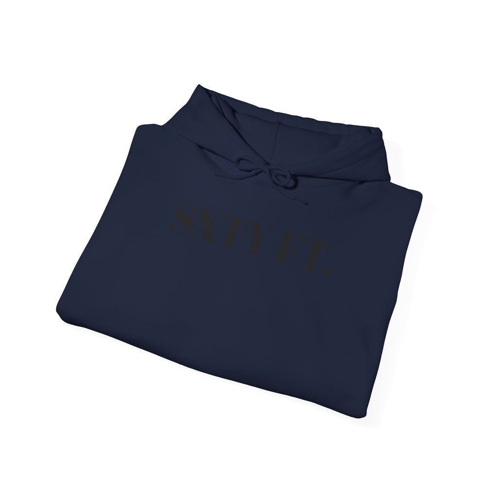 Hoodie - SXTY FT. Minimalist Logo Pullover Hoodie