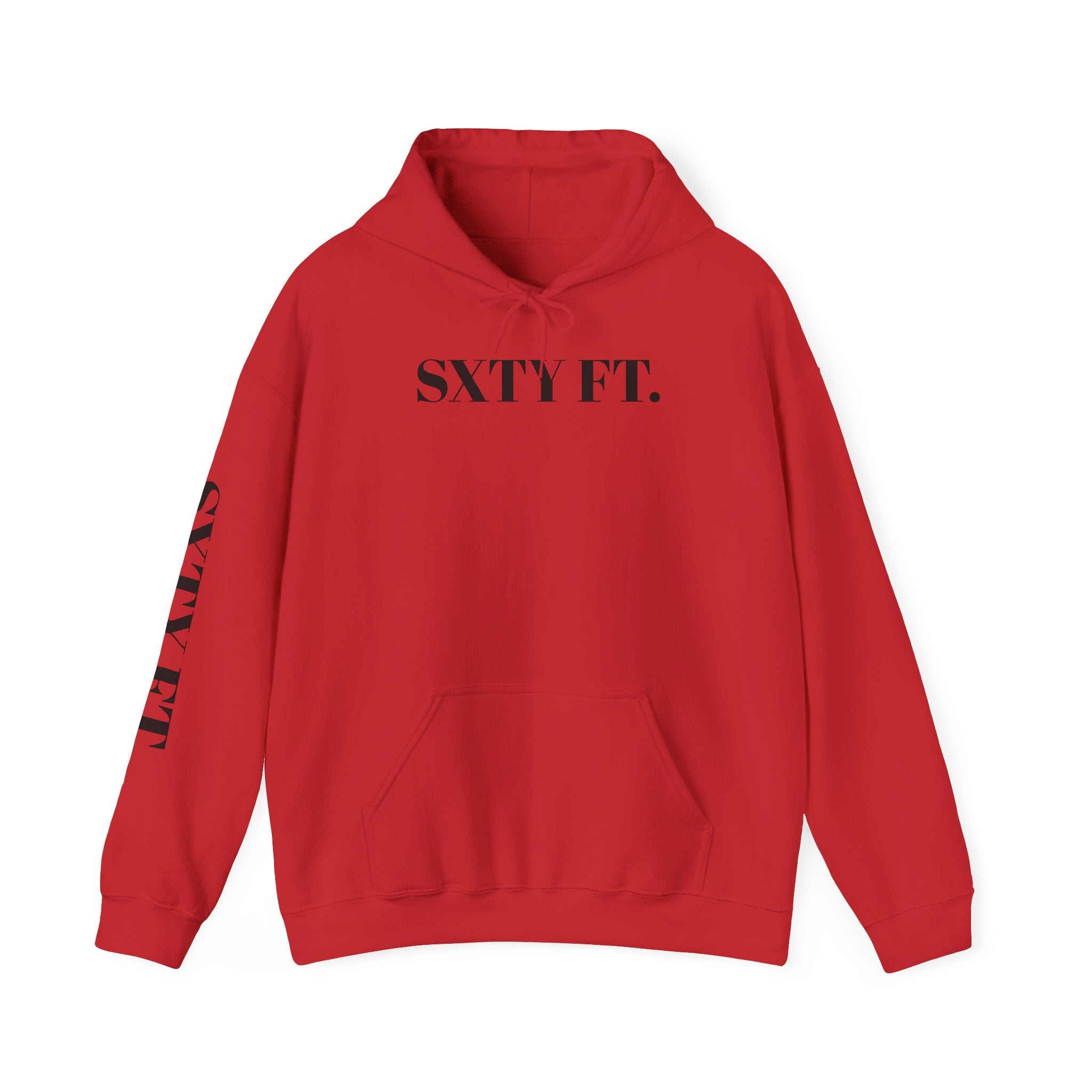 Hoodie - SXTY FT. Minimalist Logo Pullover Hoodie