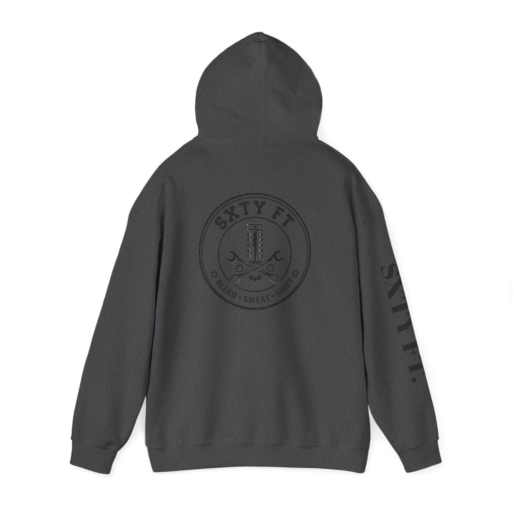 Hoodie - SXTY FT. Minimalist Logo Pullover Hoodie