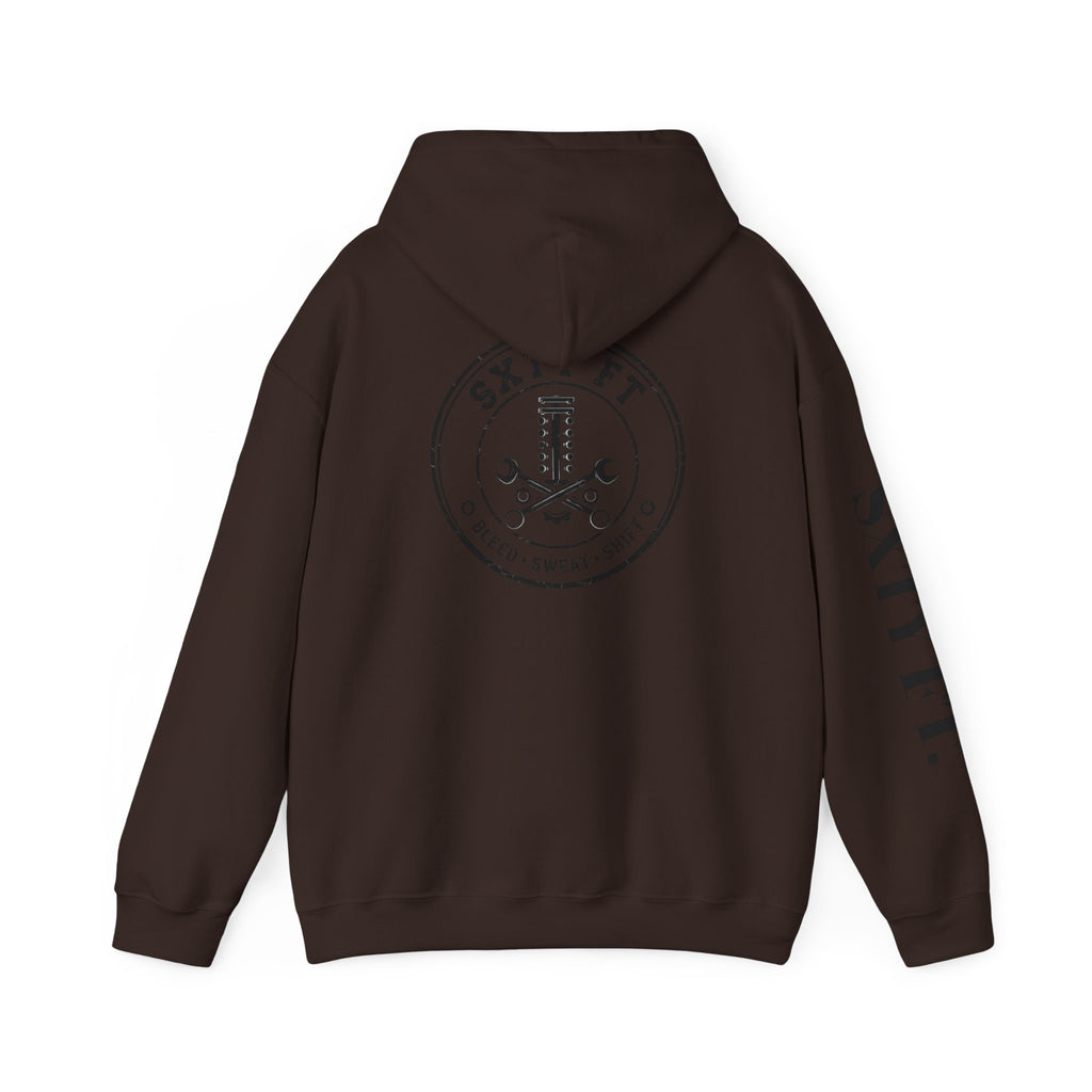 Hoodie - SXTY FT. Minimalist Logo Pullover Hoodie