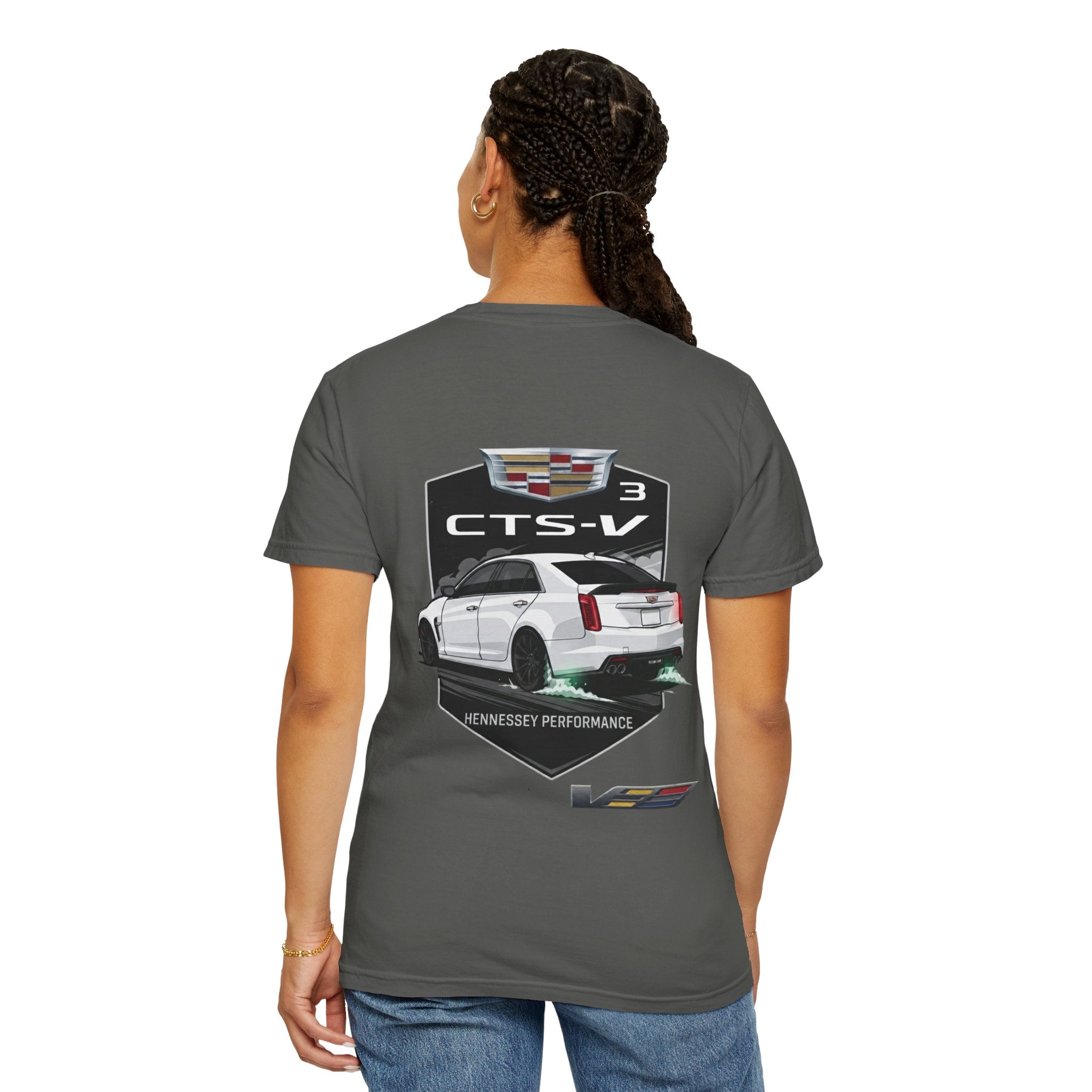 CTS-V3 Performance Car T-Shirt — Cadillac CTS-V Graphic Tee